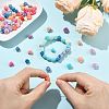 50Pcs 11 Styles Synthetic Coral Beads CORA-FS0001-05-5