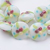 Handmade Bumpy Lampwork Beads Strands LAMP-K027-06B-2