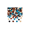 4 Colors Wood Large Hole Beads WOOD-FG0001-52-7