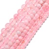 Natural Rose Quartz Beads Strands G-F591-04-1