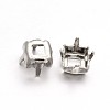 Square Brass Sew on Prong Settings X-KK-N0084-A07-6x6-1