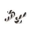 Christmas Candy Cane Handmade Polymer Clay Beads CLAY-P005-03A-01-2