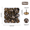 Iron Round Head Nails AJEW-GA0001-54-2