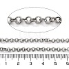 Vacuum Plating 304 Stainless Steel Rolo Chains CHS-H026-08A-P-2
