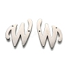 Non-Tarnish 304 Stainless Steel Links Connectors STAS-Y006-60P-W-2