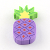 Handmade Pineapple Polymer Clay Cabochons X-CLAY-R060-72B-2