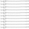 20Pcs Long-Lasting Plated Brass Chain Extender KK-BBC0023-26P-7