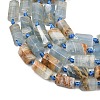 Natural Blue Calcite Beads Strands G-A314-A06-01-4