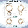 8Pcs Zinc Alloy Swivel Clasps FIND-SC0012-76G-2