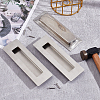 304 Stainless Steel Flush Pull Barn Door Handle FIND-WH0155-026-2
