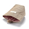 Foldable Cotton Linen Storage Basket HJEW-O003-03B-4