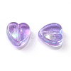 100Pcs Eco-Friendly Transparent Acrylic Beads TACR-YW0001-07D-4
