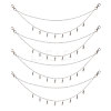 4Pcs Brass Chain Belts HJEW-CA00099-1