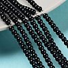 Baking Paint Glass Pearl Bead Strands X-HY-Q003-3mm-80-1