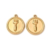 304 Stainless Steel Pendants STAS-K331-01F-G-1
