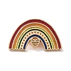 Pride Rainbow Theme Enamel Pins JEWB-G031-01A-1