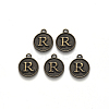 Alloy Pendant Cabochon Settings PALLOY-N156-01R-AB-1