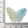 Two Tone Transparent Acrylic Beads OACR-E041-06D-3
