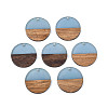 Resin & Walnut Wood Pendants LS-RESI-S358-02B-09-1