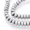 Electroplated Synthetic Non-magnetic Hematite Beads Strands X-G-T139-61A-3