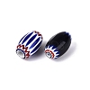 Handmade Millefiori Glass Barrel Beads LS-LA-N002-09F-2
