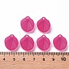 Transparent Frosted Acrylic Pendants MACR-S371-02A-706-4