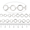 304 Stainless Steel Ring Link Chains CHS-G044-05P-05-2