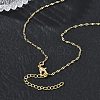 1.5MM Brass Dapped Chain Necklaces for Women KK-CBA4FD4-14G-2
