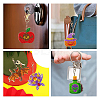 SUNNYCLUE DIY Diamond Painting Keychain Kits DIY-SC0019-78-4