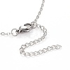 Heart 304 Stainless Steel Enamel Jewelry Sets SJEW-H302-04-5