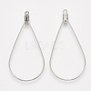 304 Stainless Steel Wire Pendants X-STAS-S103-08-2
