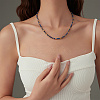 Natural Lapis Lazuli Beaded Necklaces for Women KA0381-4