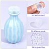 Gorgecraft 100Pcs 5 Style Plastic Bottle Stoppers AJEW-GF0006-39-6