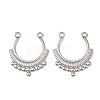 304 Stainless Steel Pendants STAS-A129-13C-P-1