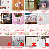 3 Sheets 3 Styles PVC Waterproof Decorative Stickers DIY-WH0404-096-7