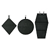 3Pcs 3 Styles Wall Mounted Brooch Jewelry Display Rolls ODIS-CJ0001-03-1