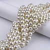 32 inch Glass Pearl Beads Strands HY12MM81-4