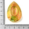 Electroplated Glass Pendants GLAA-G122-07A-3