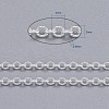 Brass Cable Chains CHC027Y-S-6