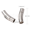 Column 316 Surgical Stainless Steel Bayonet Clasps STAS-A021-6mm-3