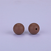 Round Silicone Focal Beads SI-JX0046A-114-2
