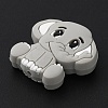 Elephant Silicone Beads SIL-WH0002-83B-2