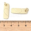Rack Plating Brass Pendants KK-B088-07G-3