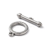 304 Stainless Steel Ring Toggle Clasps STAS-A092-09E-P-2