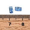 2-Hole Transparent Glass Seed Beads SEED-S023-30B-27-3