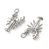 Ocean Brass Pendants KK-L266-02G-P-2