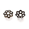 Iron Bead Caps IFIN-R197-AB-8