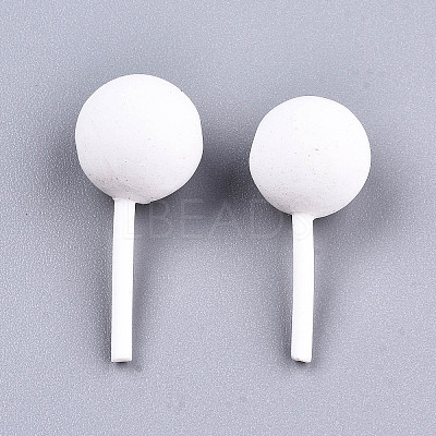 Handmade Polymer Clay 3D Lollipop Embellishments CLAY-T016-82G-1