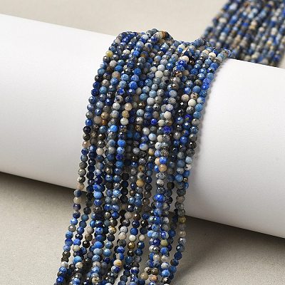 Natural Lapis Lazuli Beads Strands G-RM241221-A11-1
