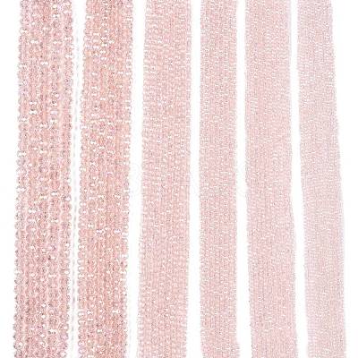 Electroplate Glass Beads Strands EGLA-A044-T2mm-B22-1